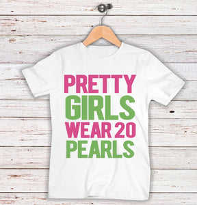 Pretty Girls Wear 20 Pearls