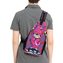 Load image into Gallery viewer, Broken Heart Sneakerhead Care Bear Sling Chest Bag