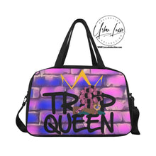 Load image into Gallery viewer, Trap Queen Gym/Overnight Bag 