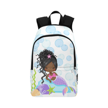 Load image into Gallery viewer, Semaja The Chocolate Mermaid Backpack