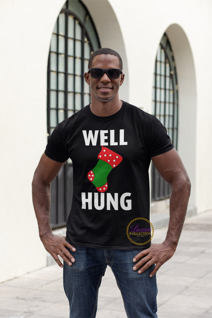 Well Hung Christmas T-shirt