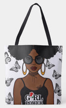 Load image into Gallery viewer, Girl Power Shoulder Tote Bag
