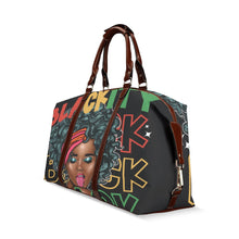 Load image into Gallery viewer, Blackity Black Black Travel Bag