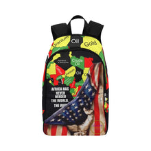 Load image into Gallery viewer, Africa Has Never Needed The World Backpack