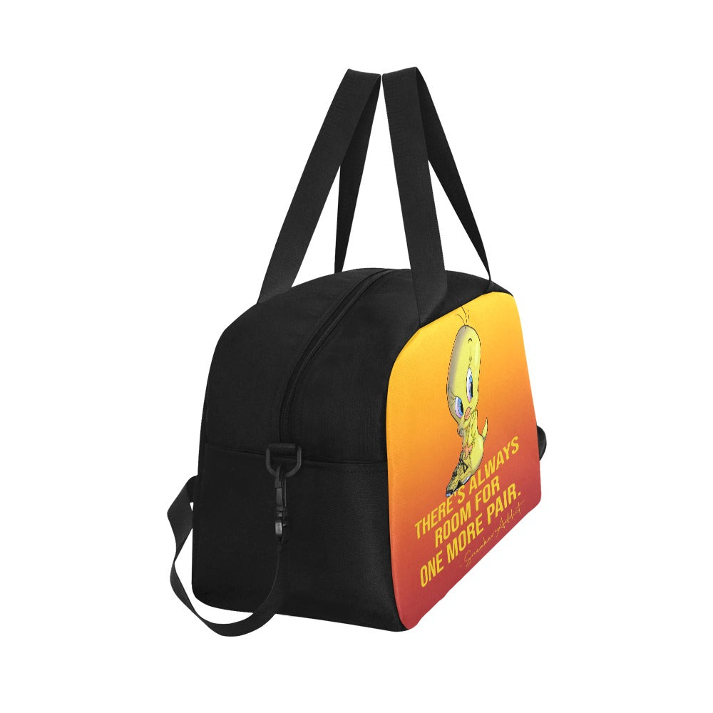 Tweety There’s Always Room For One More Pair Sneaker Addict Fitness/Overnight Bag