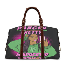 Load image into Gallery viewer, Danger-Pretty &amp; Educated AKA Travel Bag