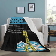Load image into Gallery viewer, Sneakerhead Definition Fleece Blanket