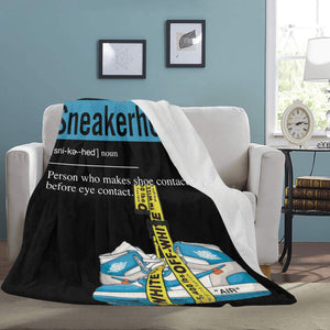 Sneakerhead Definition Fleece Blanket