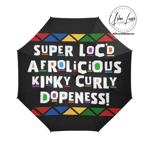 Super Loc’d Afrolicious Kinky Curly Dopeness Umbrella