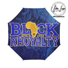 Load image into Gallery viewer, Black Rhoyalty Since 1922 SGRHO Umbrella