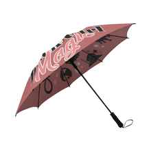 Load image into Gallery viewer, Pink Black Girl Magic Umbrella