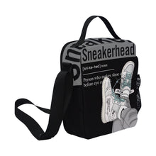 Load image into Gallery viewer, Sneakerhead Definition Kids Crossbody Lunch Bag