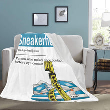 Load image into Gallery viewer, Sneakerhead Definition Fleece Blanket