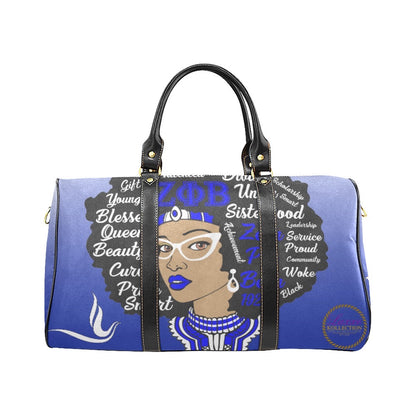 Zeta Phi Beta Inspired Duffle Bag