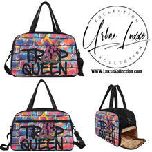 Load image into Gallery viewer, Trap Queen Gym/Overnight Bag 