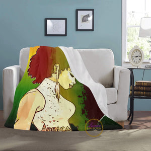 Africa Fleece Blanket