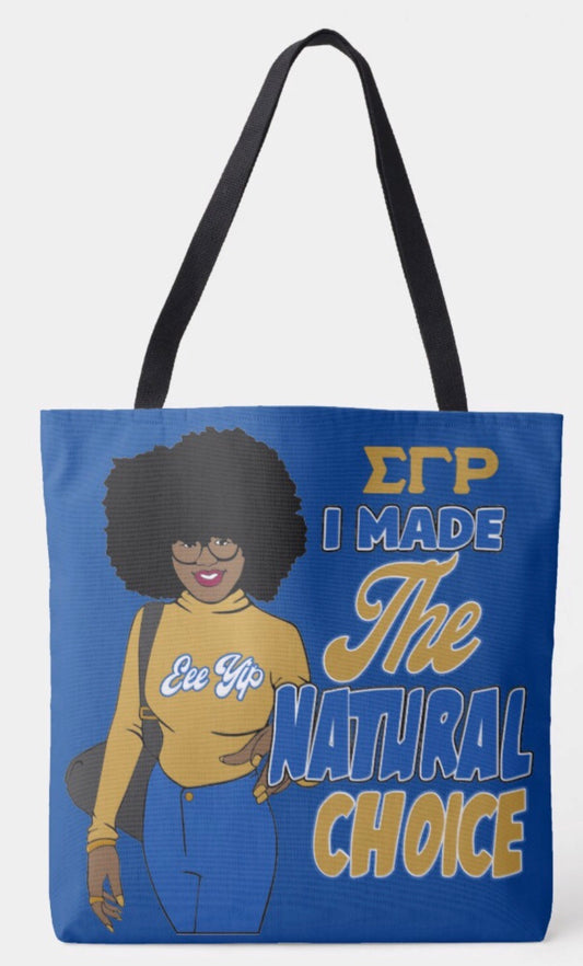 Sigma Gamma Rho Shoulder Tote Bag