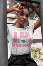 Load image into Gallery viewer, I Am Black History 1908 AKA T-shirt
