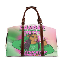 Load image into Gallery viewer, Danger… Pretty &amp; Educated AKA Travel Bag