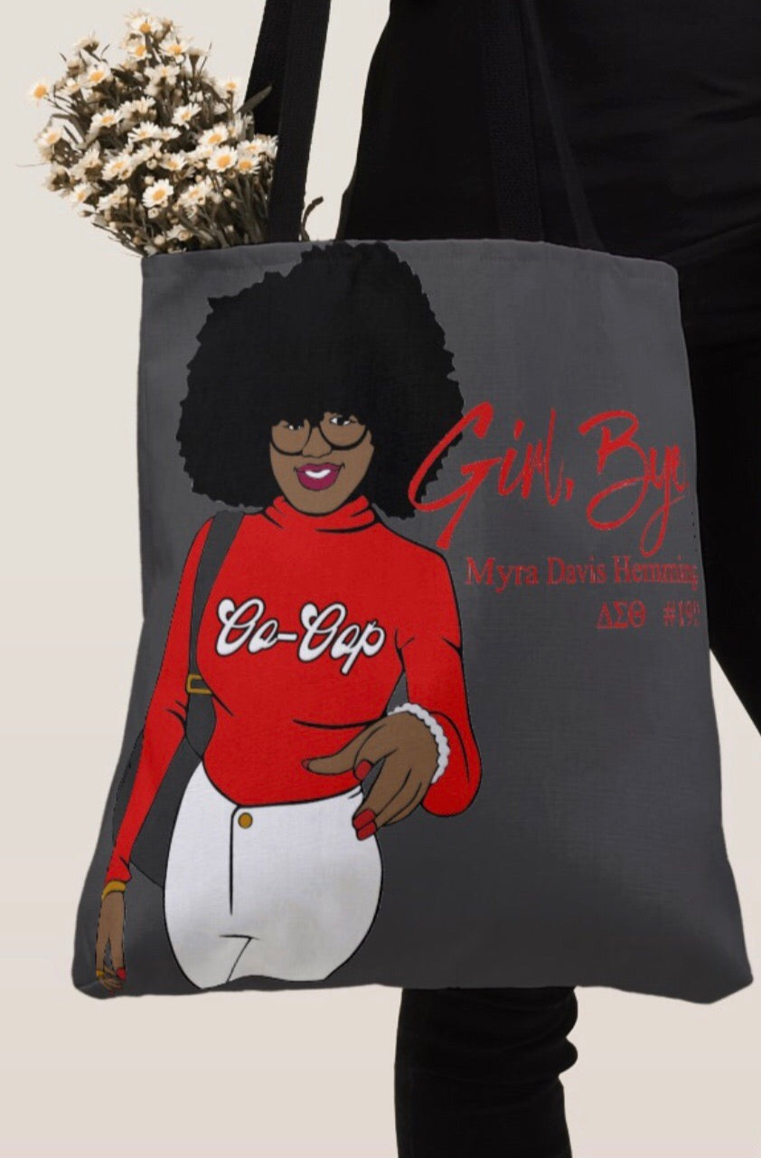 Girl Bye Shoulder Tote Bag