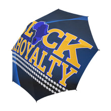 Load image into Gallery viewer, Black Rhoyalty (Pearls) Umbrella