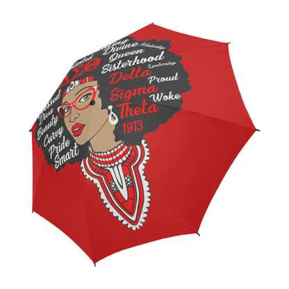 Delta Sigma Theta Sorority Afro Umbrella