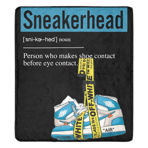 Sneakerhead Definition Fleece Blanket