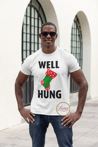 Well Hung Christmas T-shirt