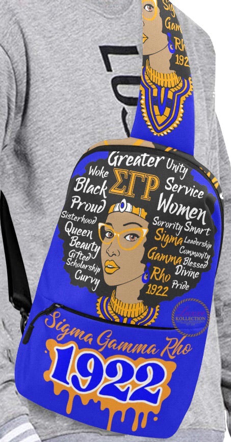 SGRho Afro Drip Chest Bag