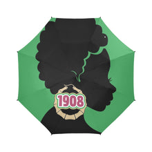 Load image into Gallery viewer, 1908 AKA AFRO UMBRELLA