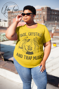 Sage, Crystals & Trap Music Tshirt
