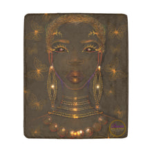 Load image into Gallery viewer, Green Goddess Fleece Blanket